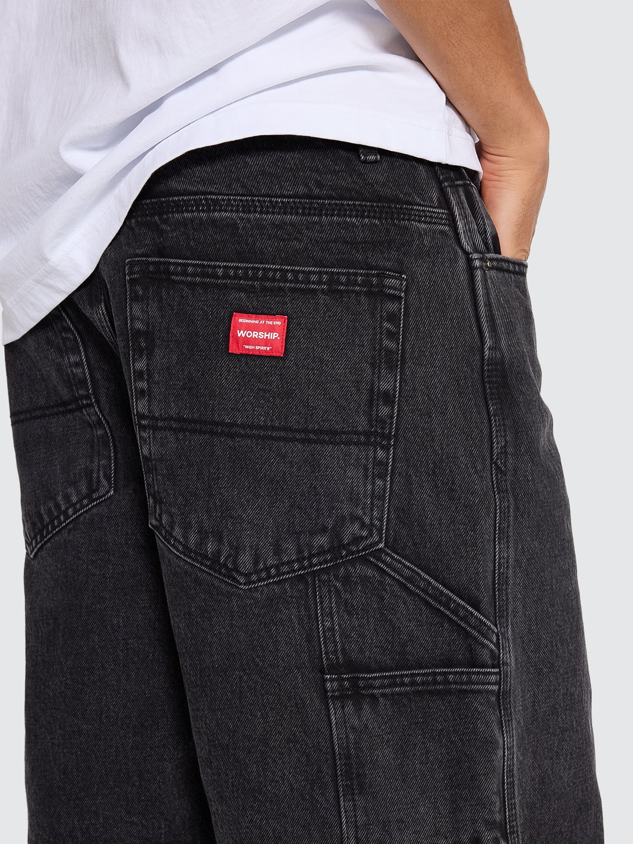 Carpenter Short - Black Rinse 26