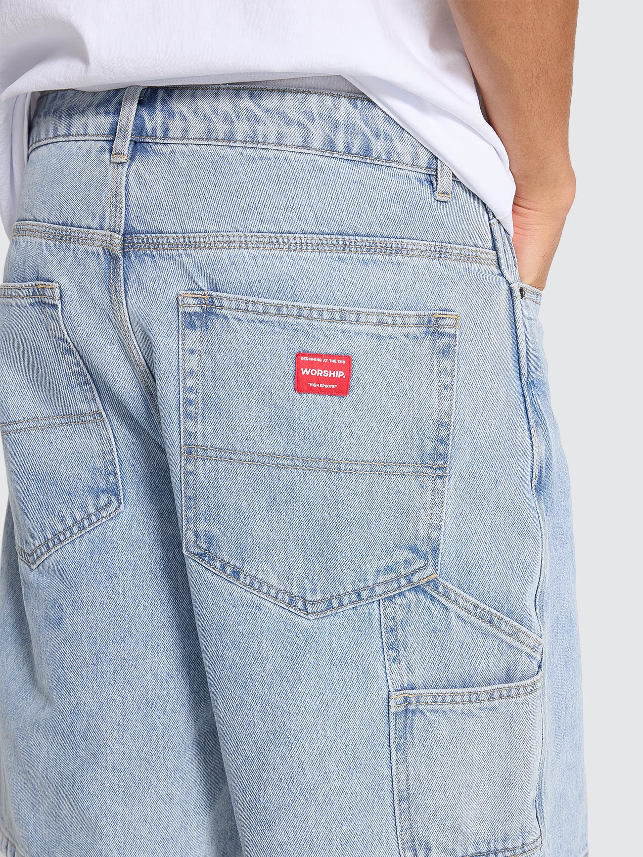 Carpenter Short - Worship Worn Blue 26