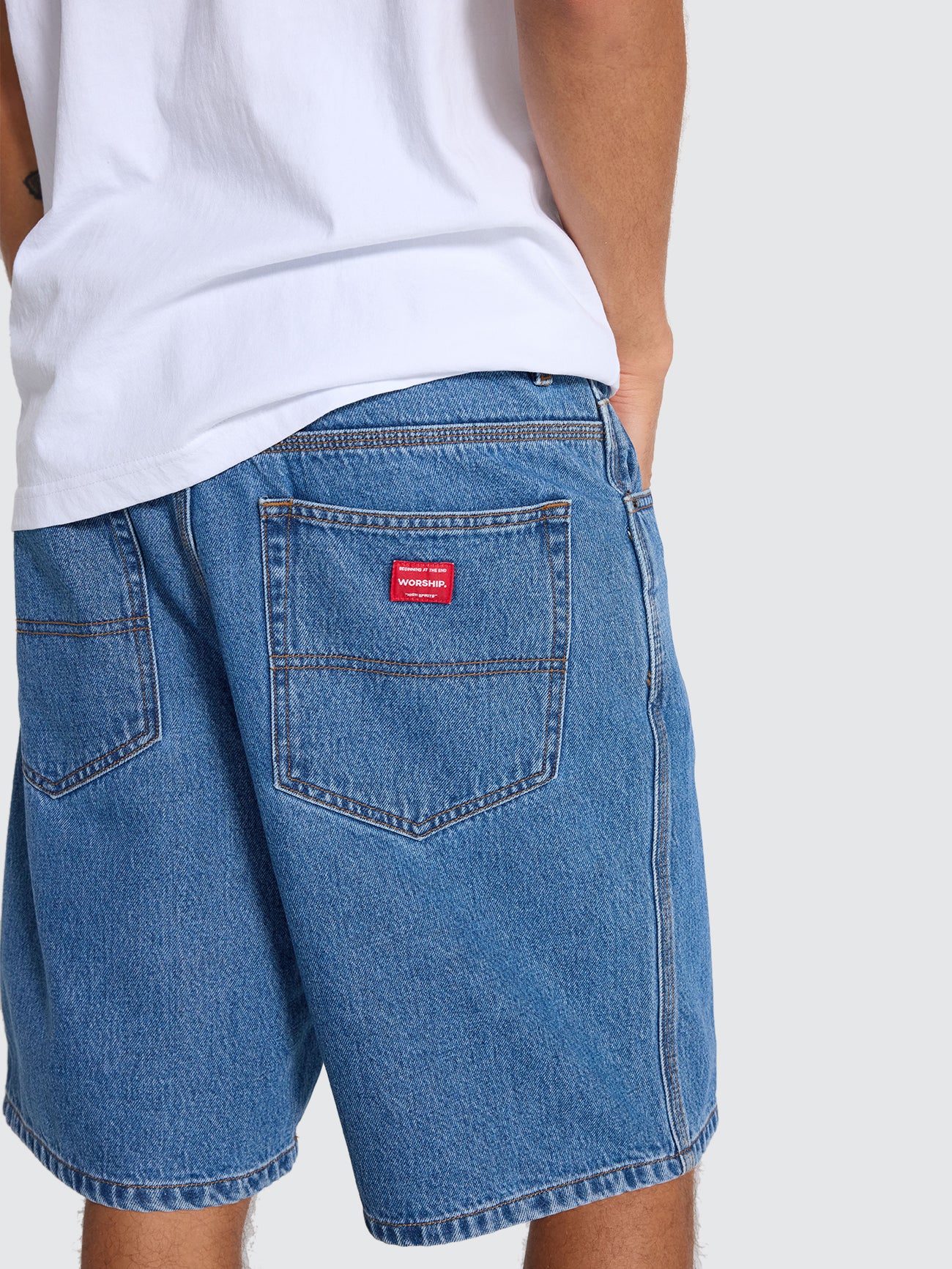 Big Dawg Short - Worship Worn Blue 26