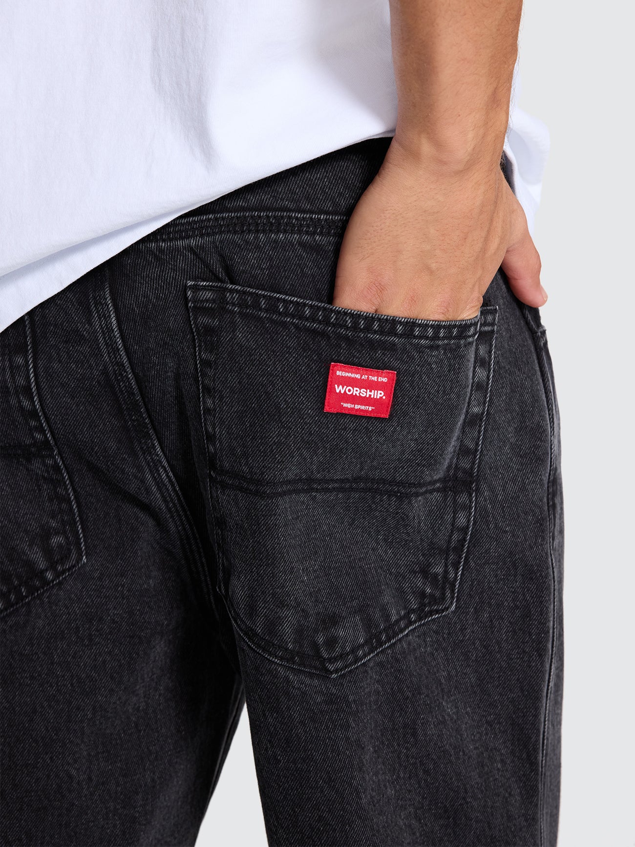 Lounger Jean - Black Rinse 26