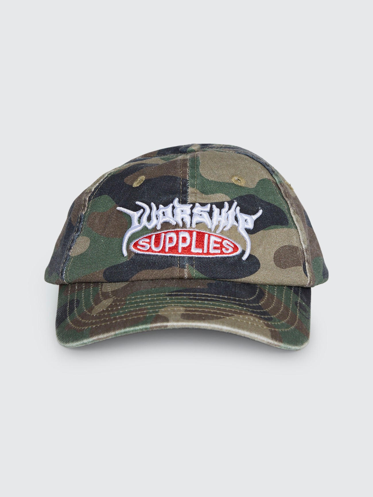 Stealth Messenger Camo Dad Cap - Green