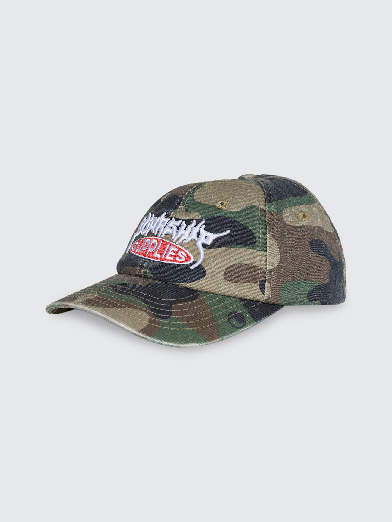 Stealth Messenger Camo Dad Cap - Green