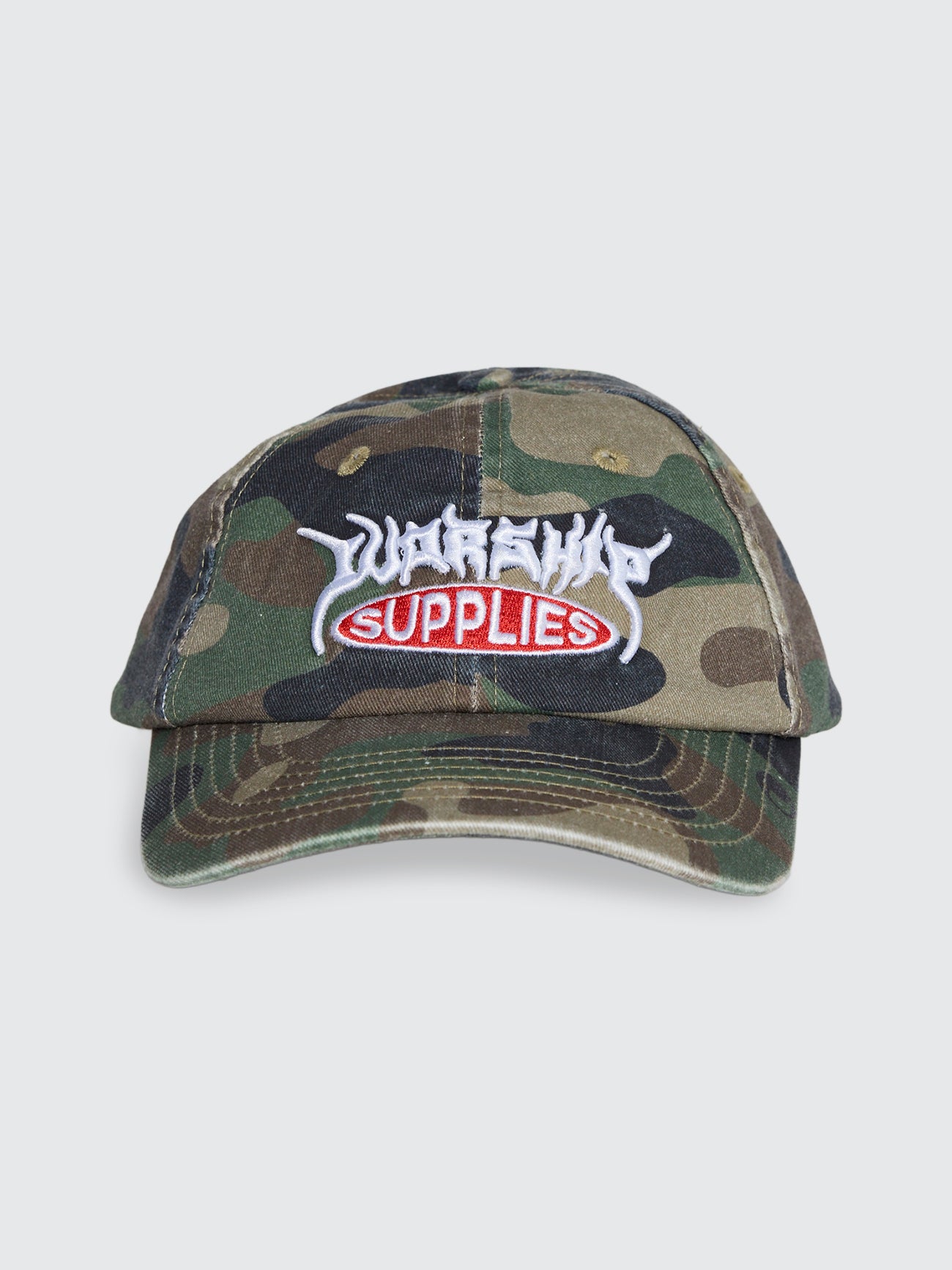 Stealth Messenger Camo Dad Cap - Green