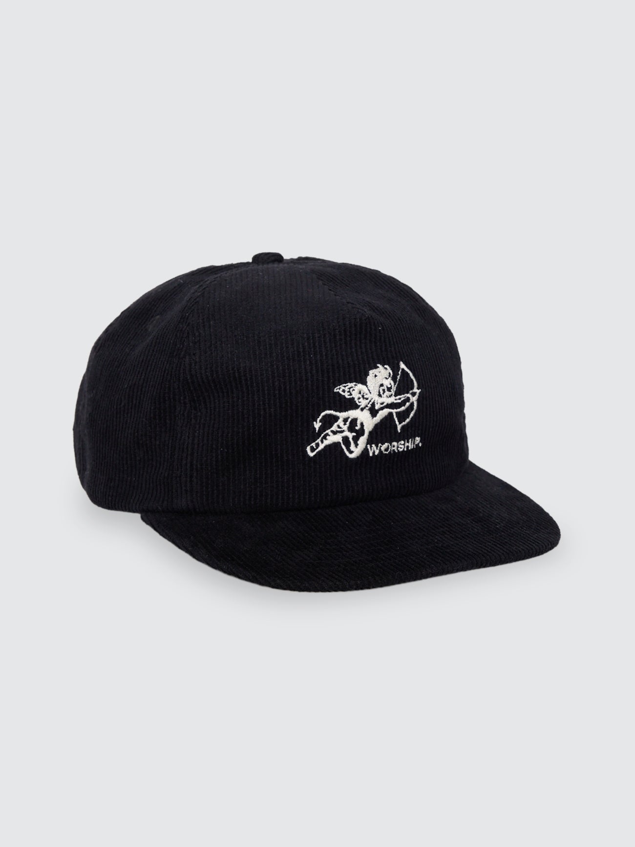 Cherub Cord Hat - Black