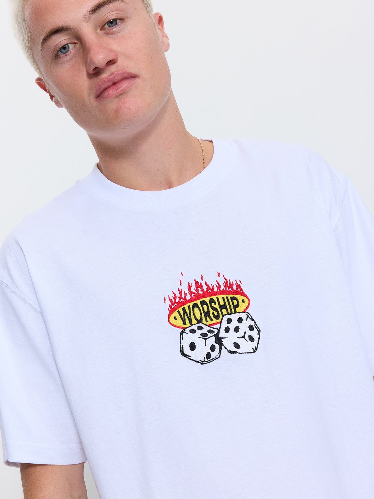 Lady Luck Tee - White