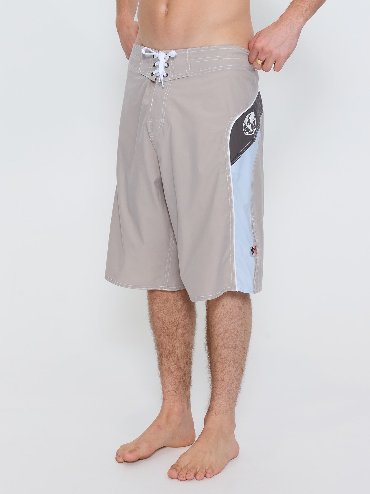 Globo Long Boardshort - Grey