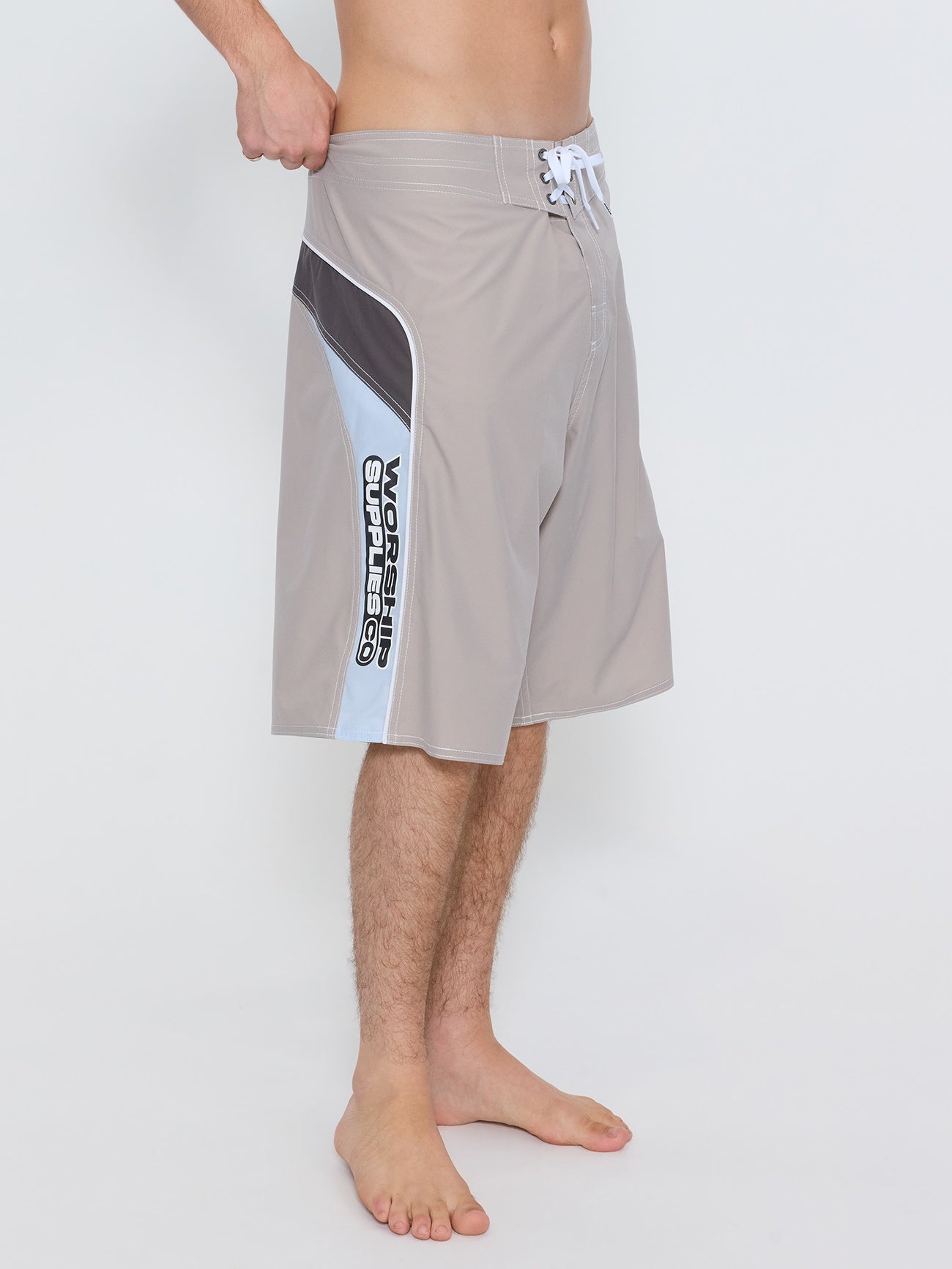 Globo Long Boardshort - Grey