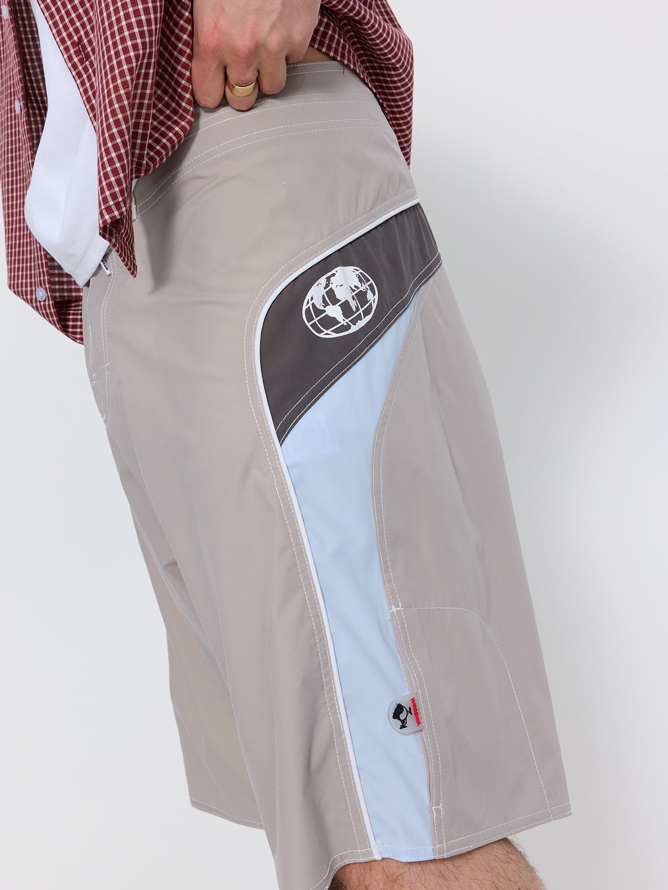 Globo Long Boardshort - Grey