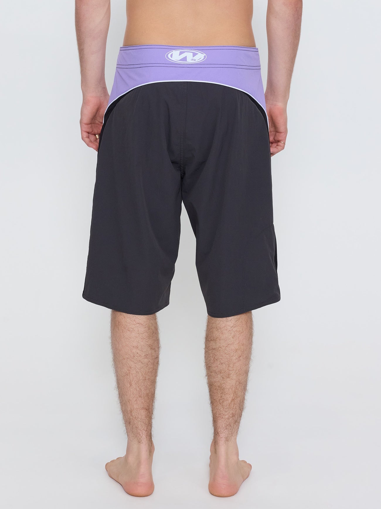 Sonic Long Boardshort - Worn Black
