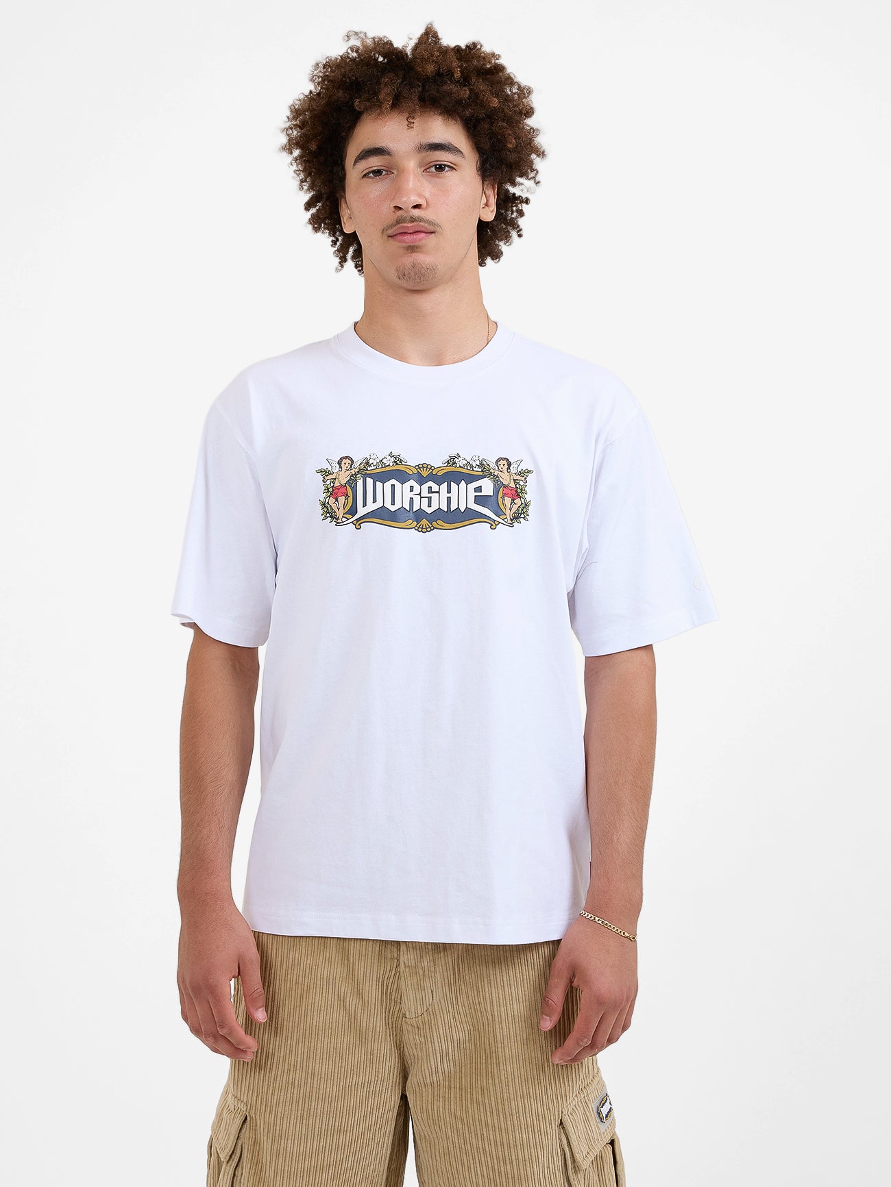 Podium Tee - White XS