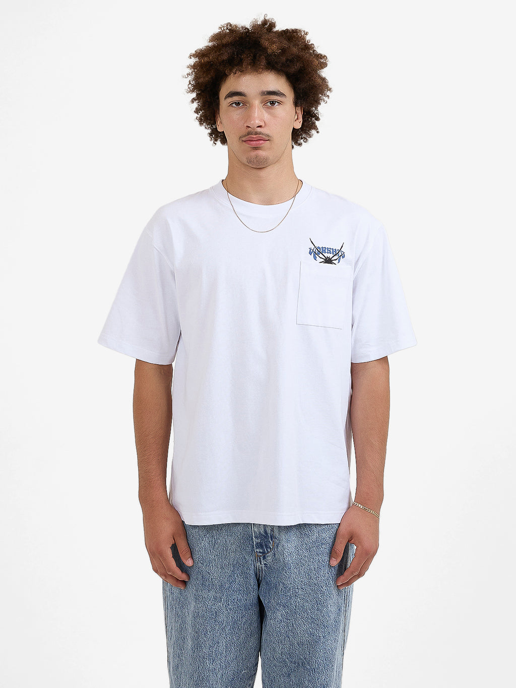 Arachnid Pocket Tee - White XS