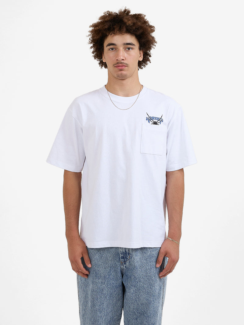 Arachnid Pocket Tee - White XS