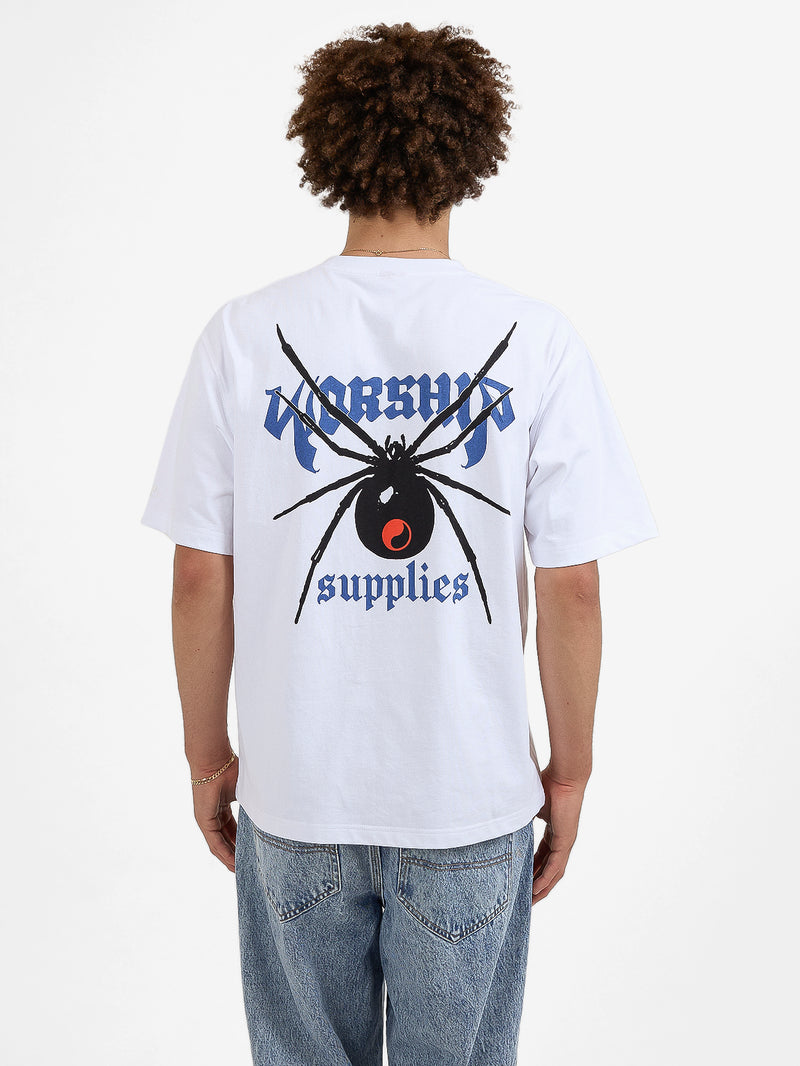 Arachnid Pocket Tee - White XS