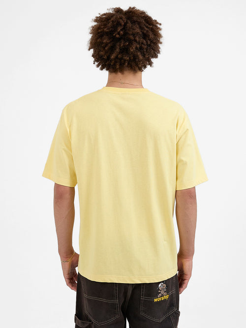 Dejavoodoo Tee - Popcorn Yellow XS