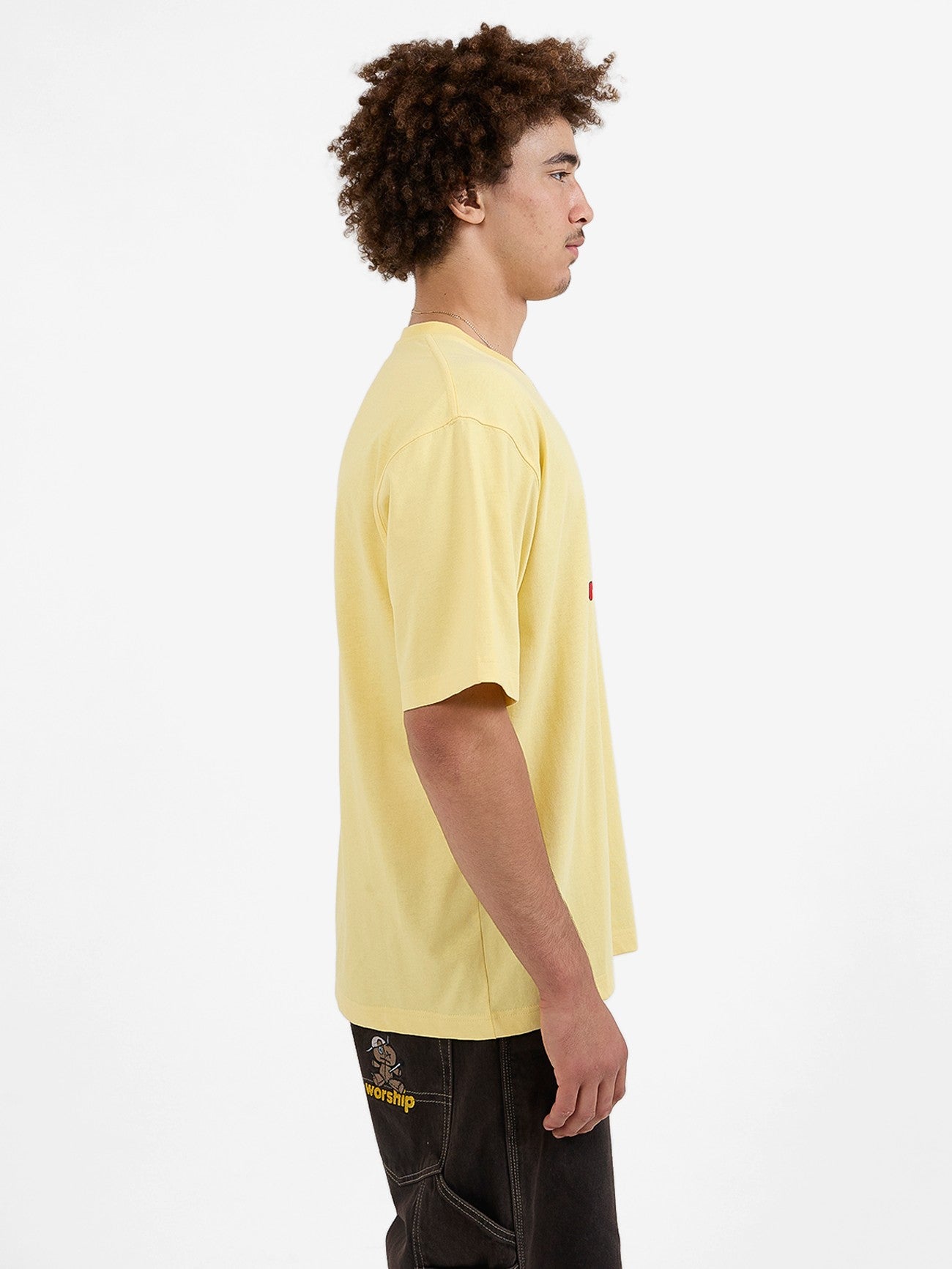 Dejavoodoo Tee - Popcorn Yellow XS