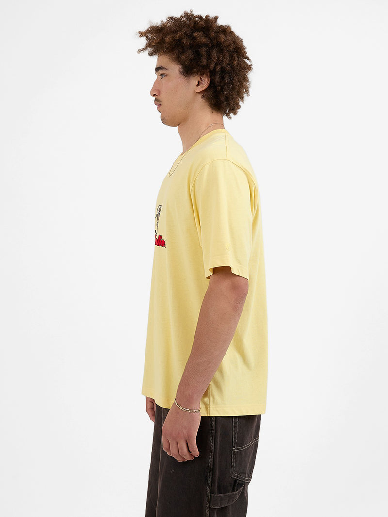 Dejavoodoo Tee - Popcorn Yellow XS