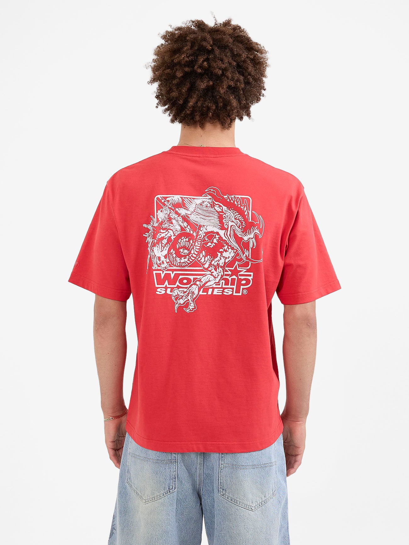 Push Off Tee - Lucky Red XS