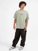 Chyrsalis Oversize Tee - Swamp Green XS