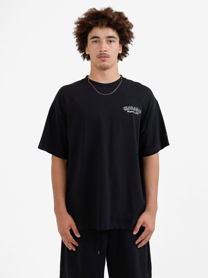 Liquid Oversize Tee - Black XS