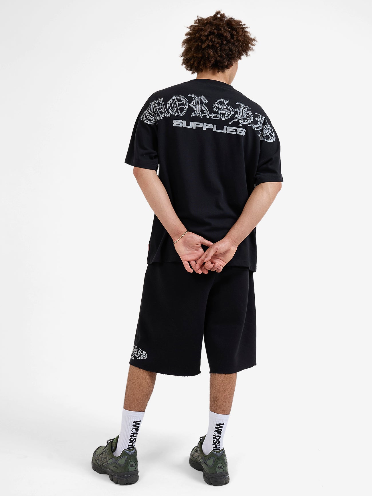 Liquid Oversize Tee - Black XS