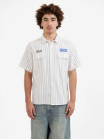 Screwed Short Sleeve Shirt - Bone XS