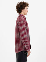 Cherub Pocket Long Sleeve Shirt - Wine XS