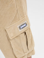 Podium Cord Cargo Short - Faded Khaki 26