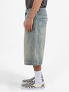 Garbage Grime Dozer Jeanshort - Garbage Grime Blue 28