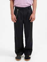 Valet Pleated Pant - Black 28