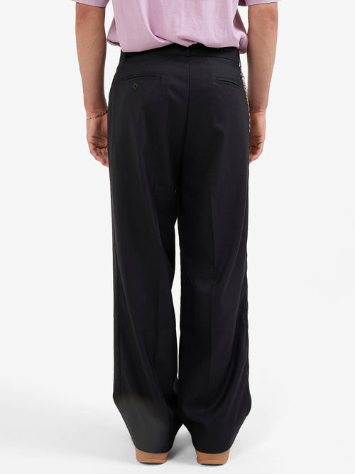 Valet Pleated Pant - Black 28