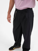 Valet Pleated Pant - Black 28