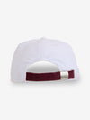 Cherub Cord Hat - Cream - Wine One Size