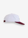 Cherub Cord Hat - Cream - Wine One Size