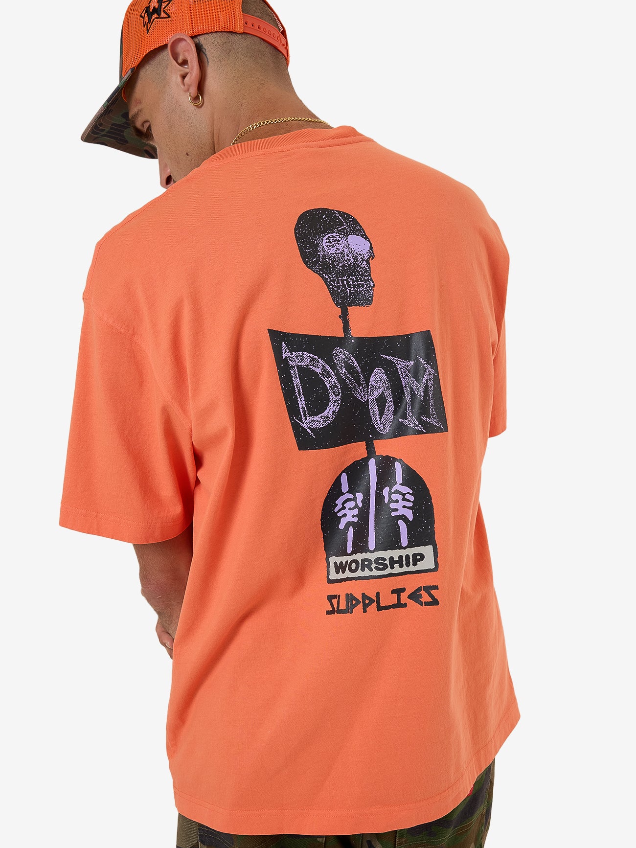 Warnings Tee - County Orange XS
