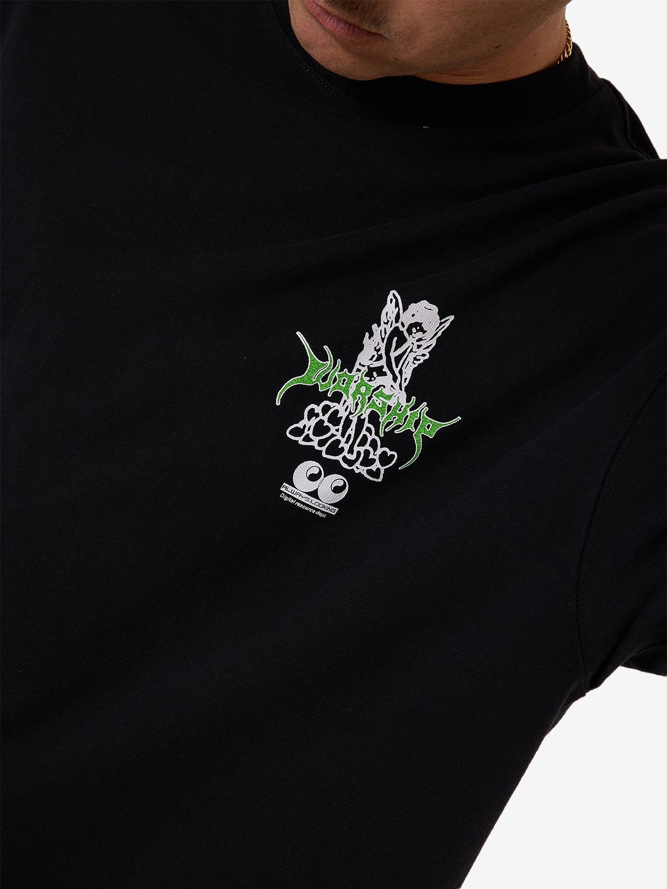 Logorama Oversized Tee - Black XS