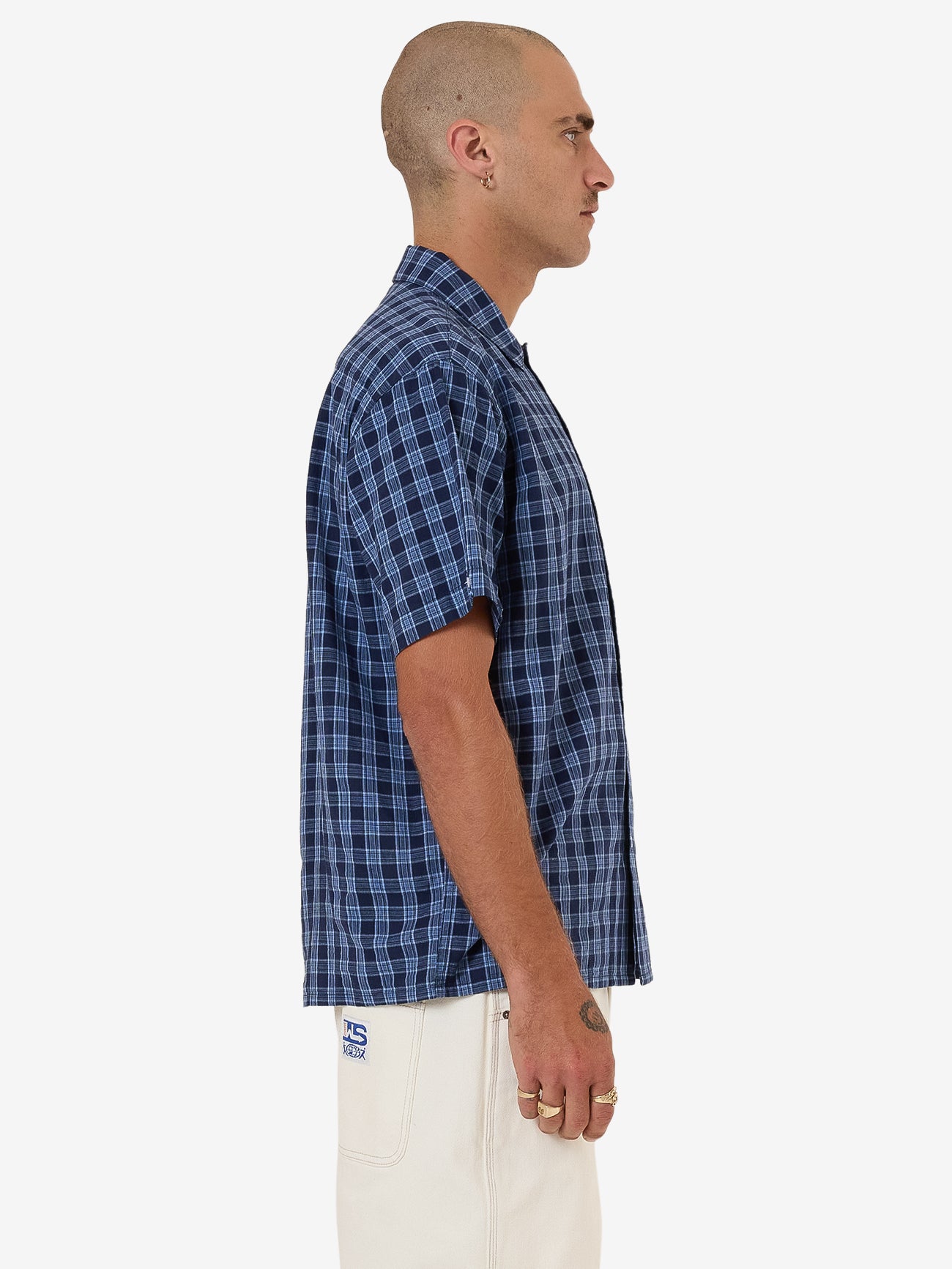 Removal Short Sleeve Shirt - Bell Air Blue XS