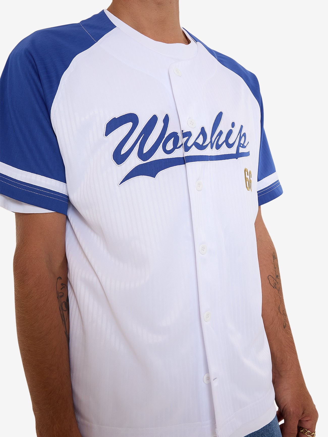Major League Overshirt - White XS