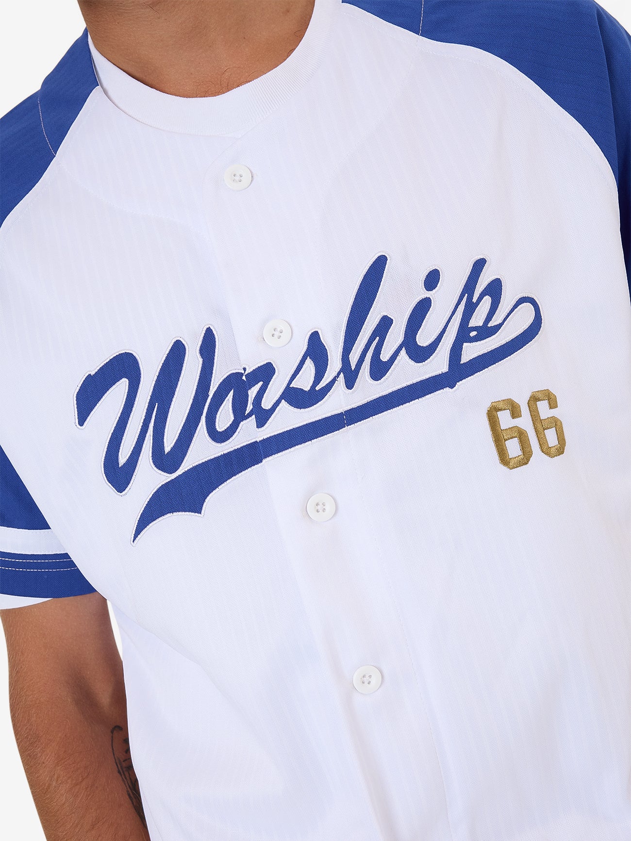Major League Overshirt - White XS