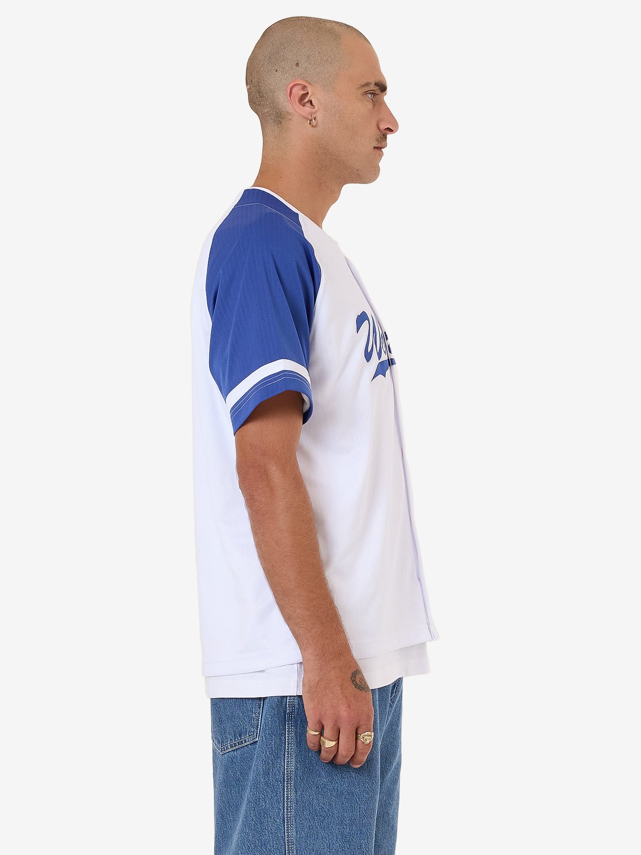 Major League Overshirt - White XS