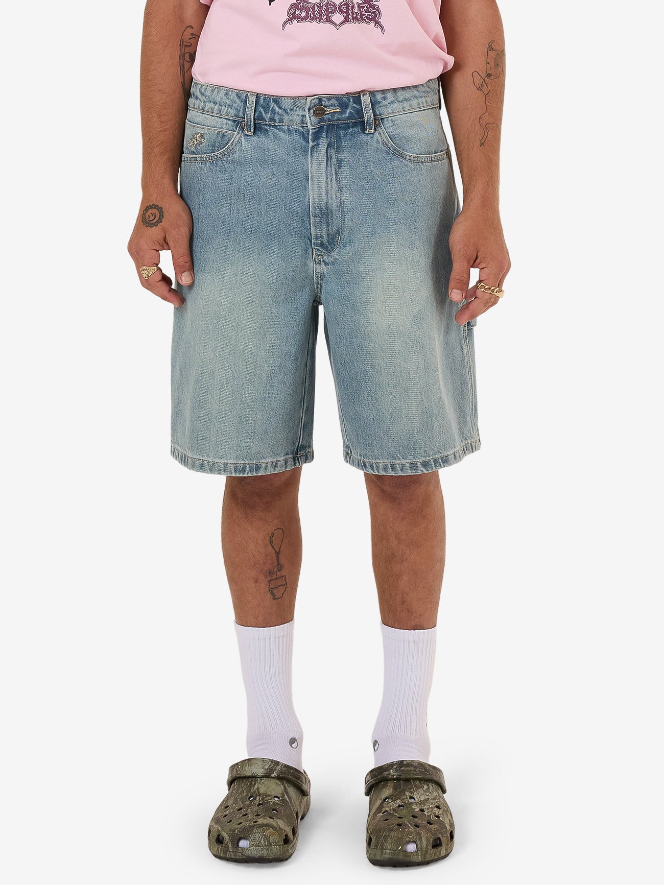 Carpenter Jean Short - Light N Dirty 26