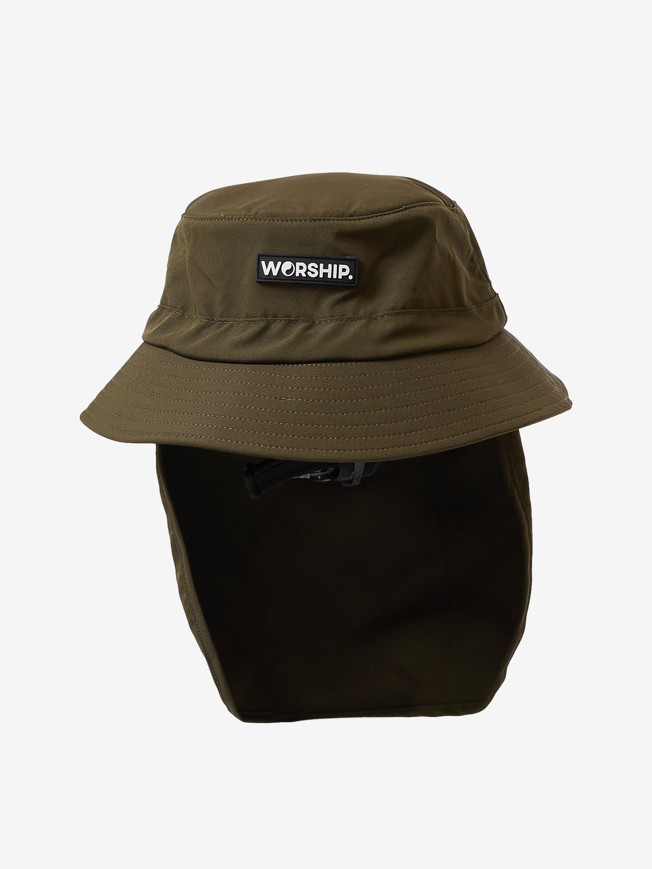 Core Nylon Surf Bucket Hat - Kelp One Size
