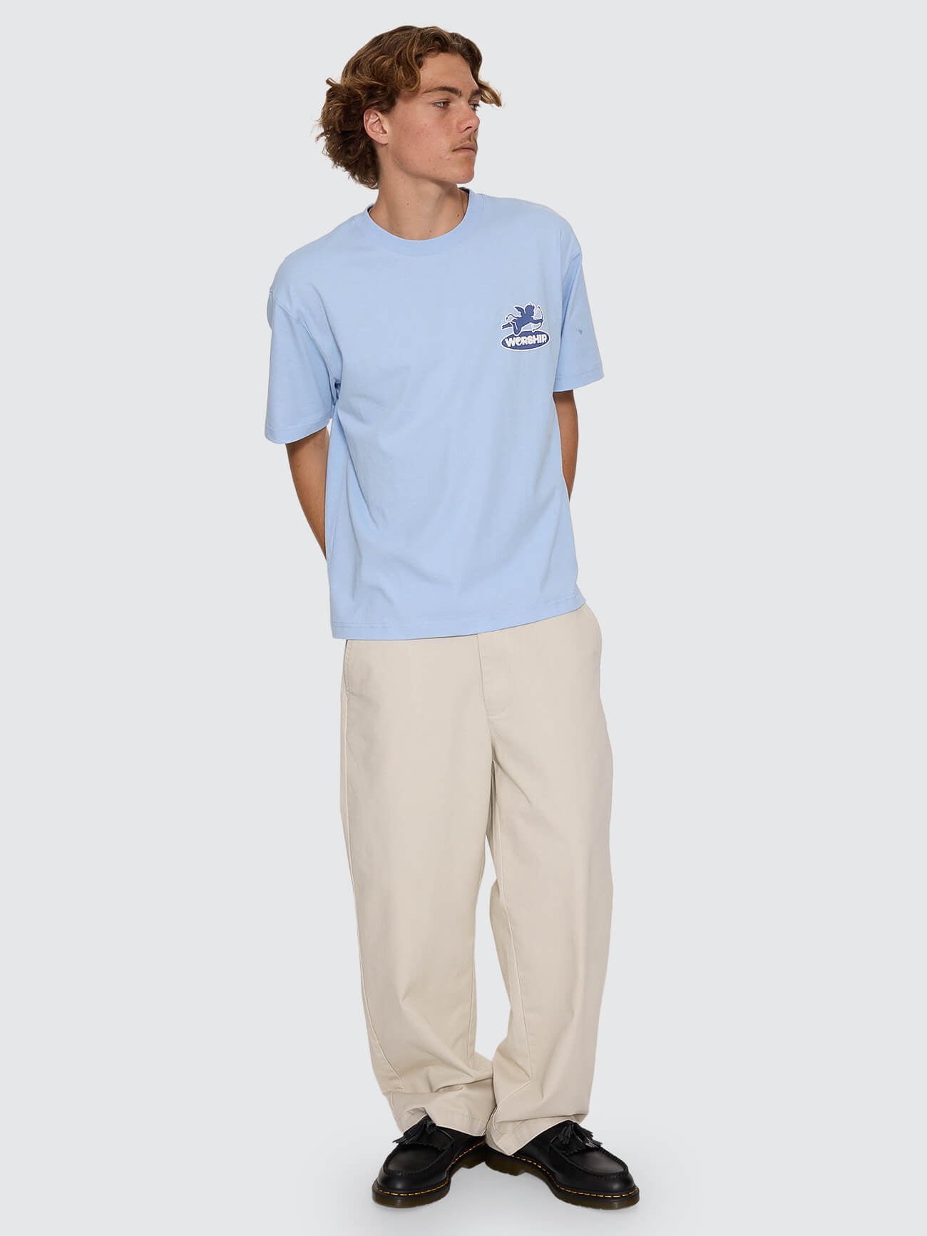 Shadow Cherub Tee - Dream Blue XS