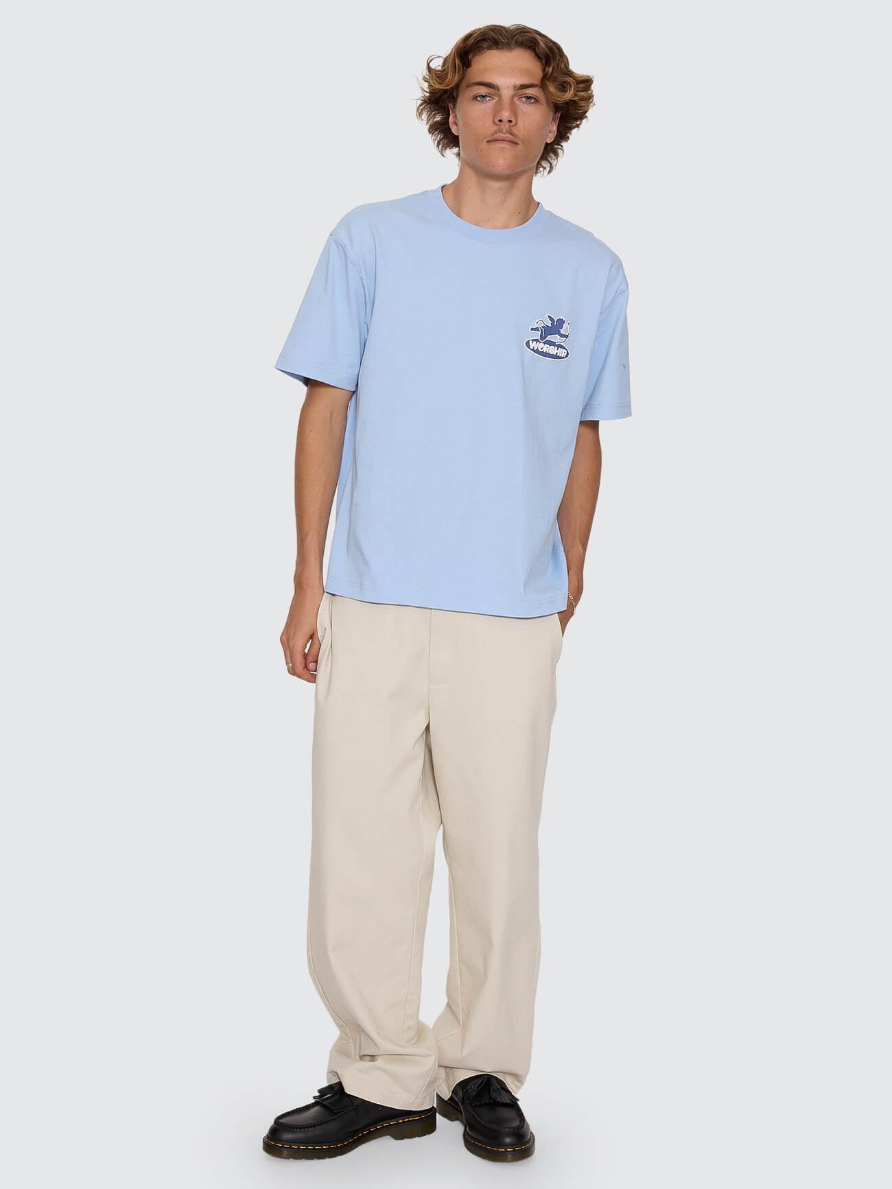 Shadow Cherub Tee - Dream Blue XS