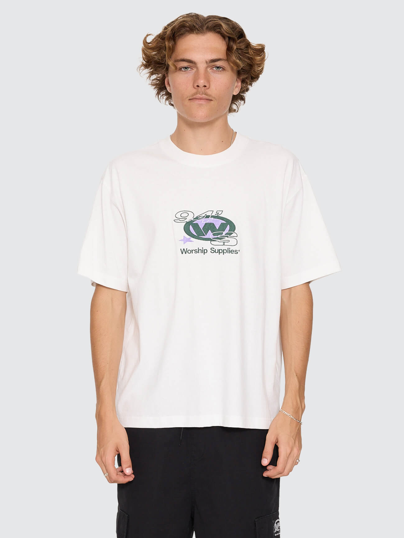 Topper Tee - Coconut Milk XS
