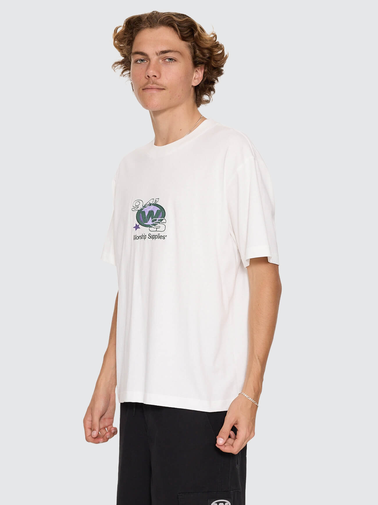 Topper Tee - Coconut Milk XS