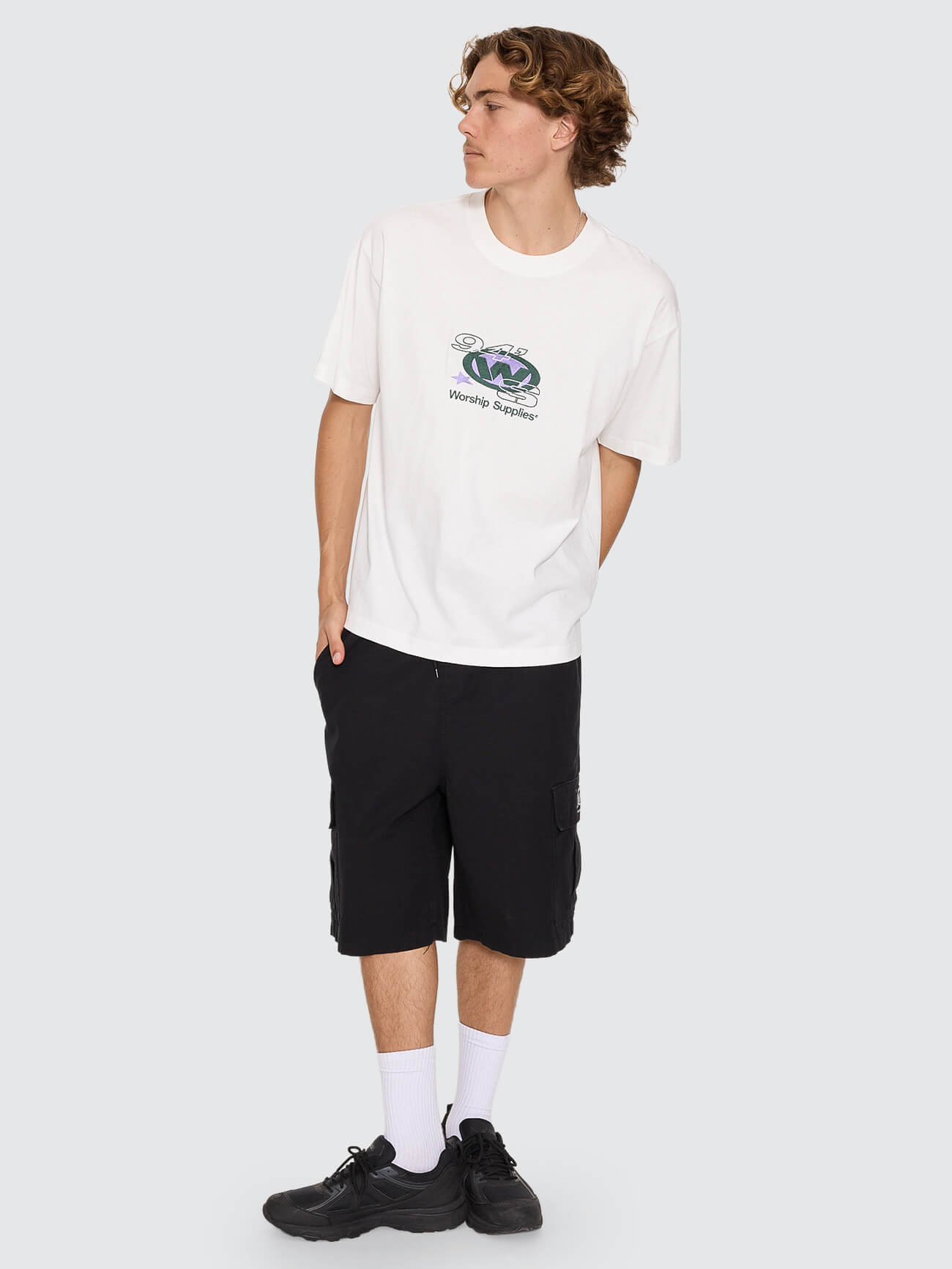 Topper Tee - Coconut Milk XS