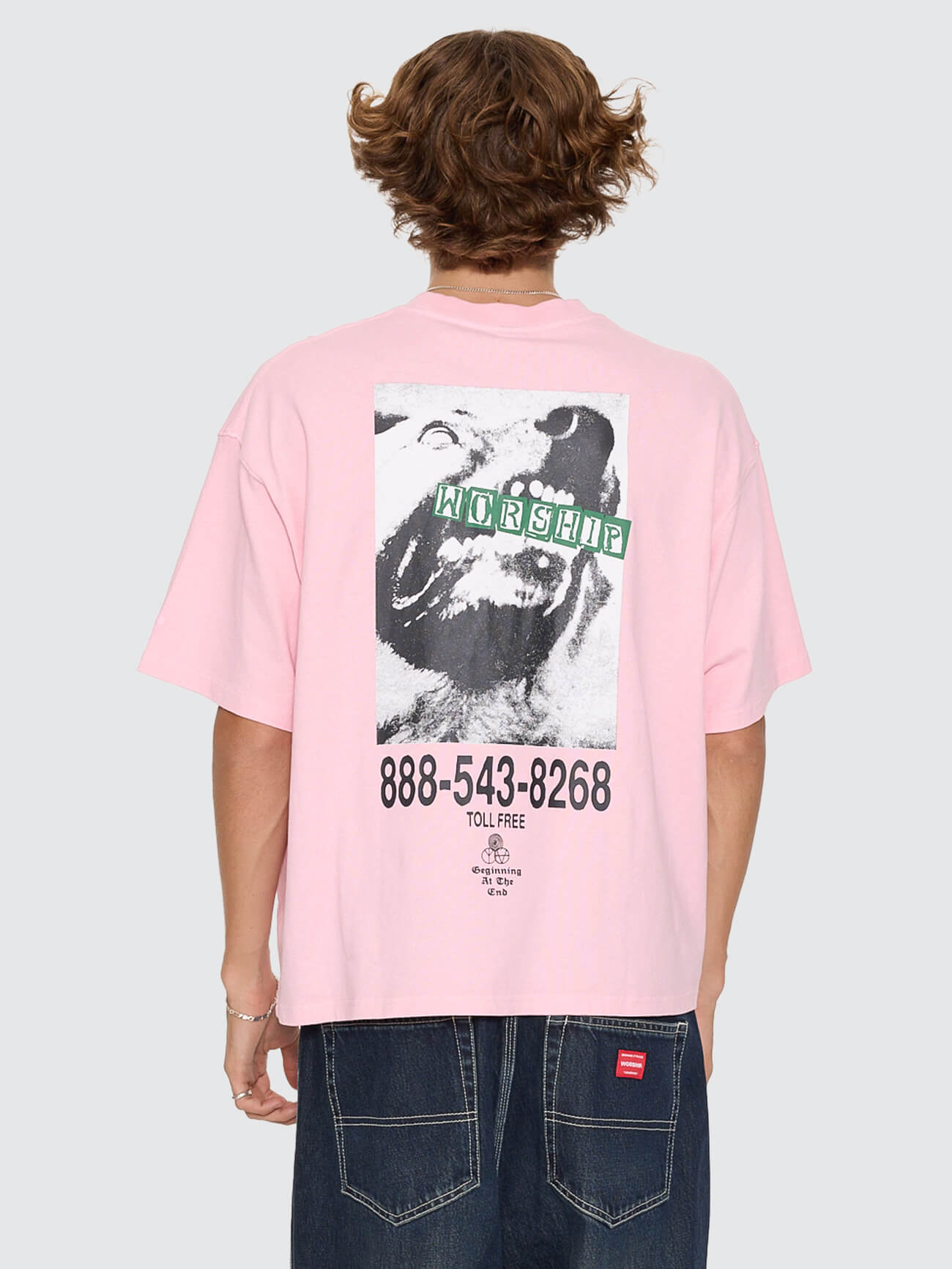 Dogs Life Crop Tee - Parfait Pink XS