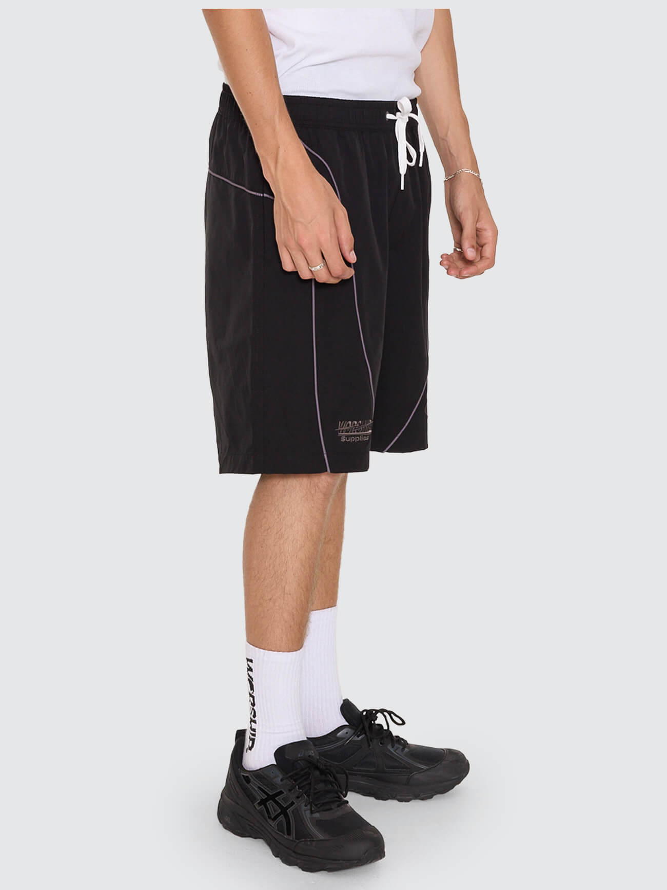 Toll Free Elastic Swim Short - Black 26