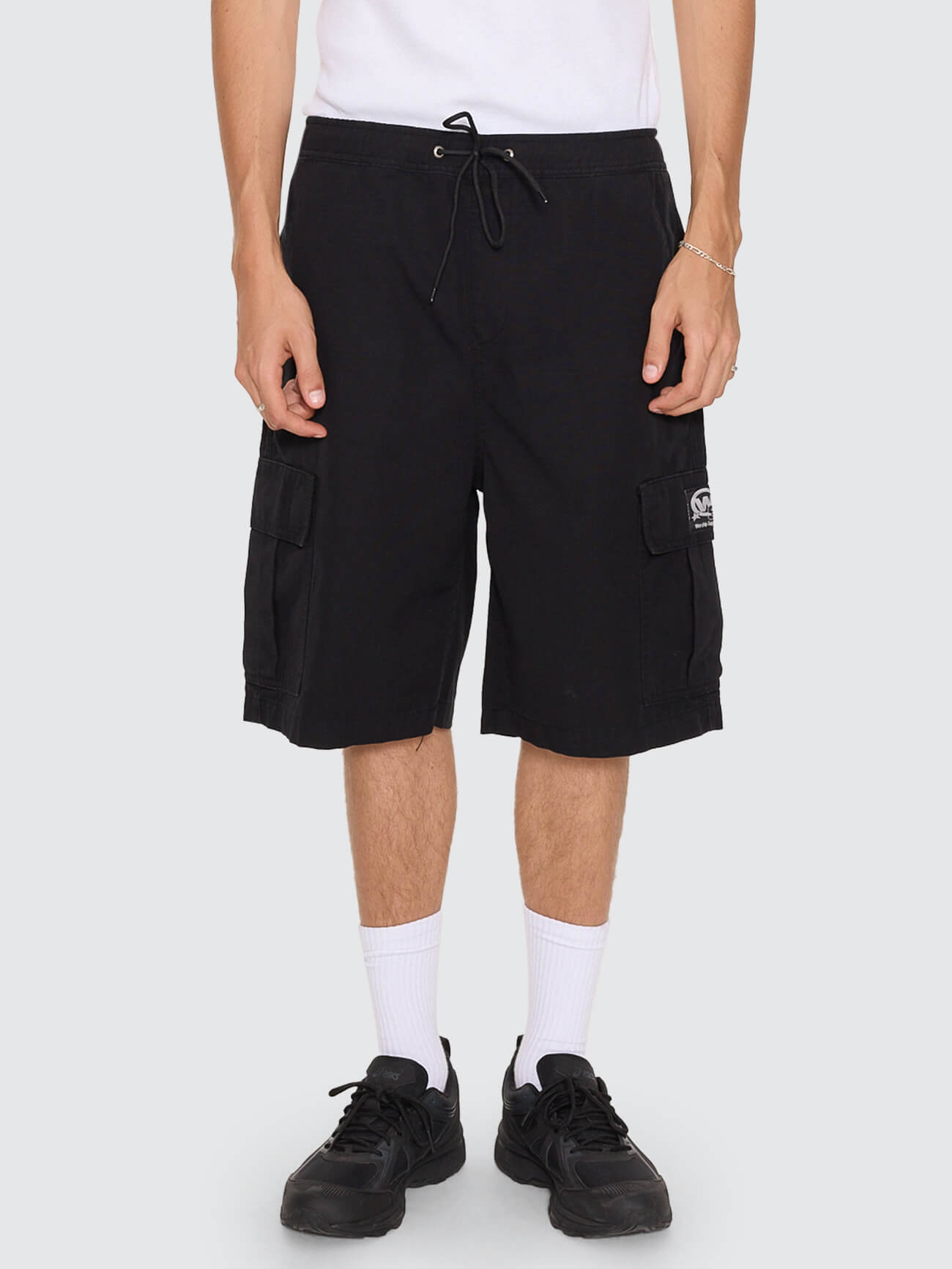 Topper Elastic Cargo Short - Black 26