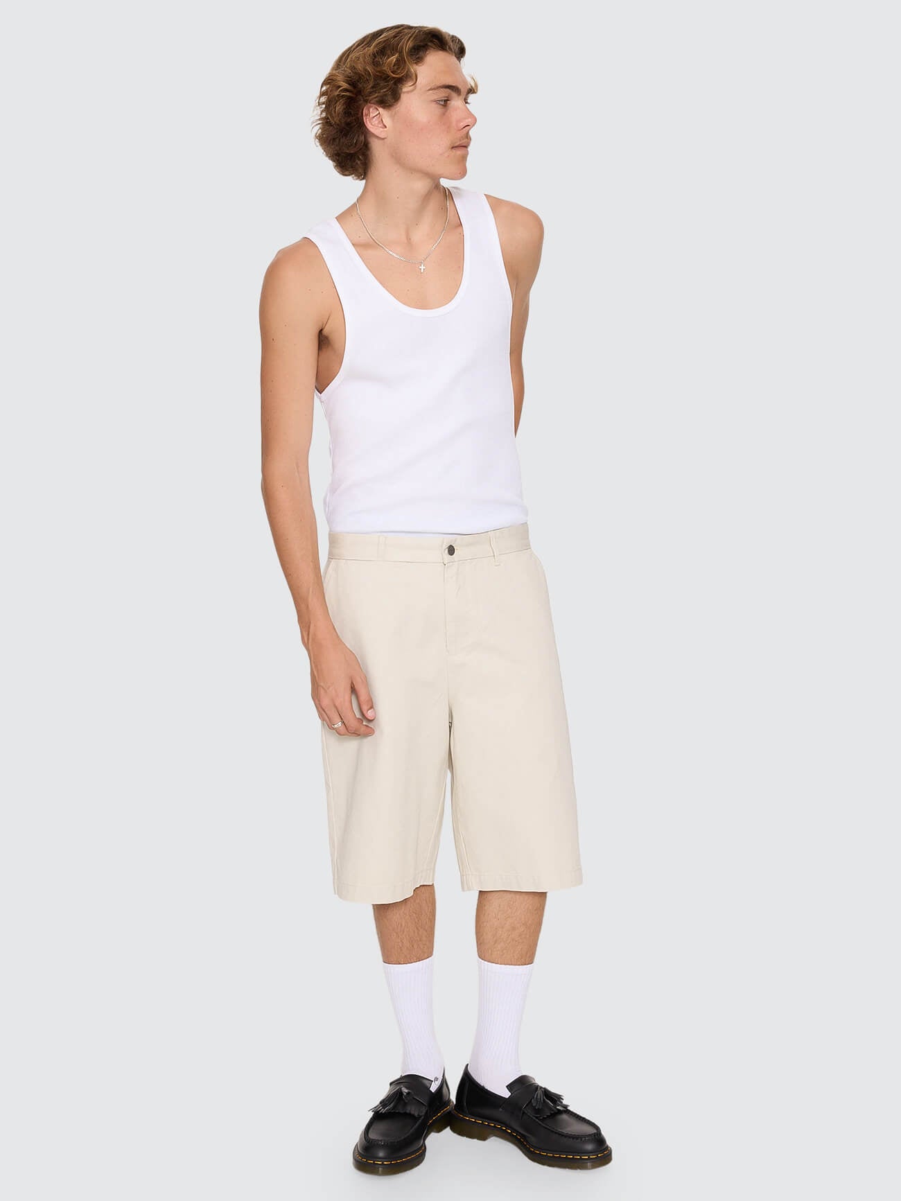 Baggy Core Work Short - Stone Kahki 26